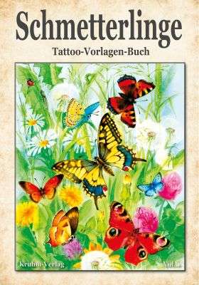 Schmetterlinge - Tattoo Vorlagen Buch - Volume 1